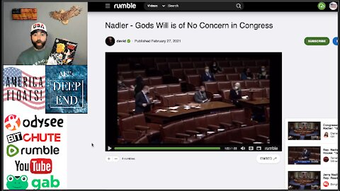 Jerry Nadler Says, 'NO GOD ALLOWED' In Congress LOL