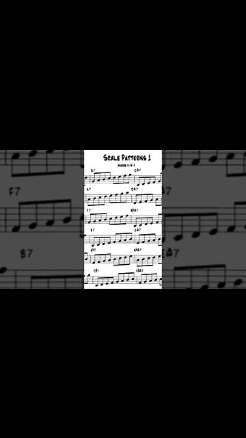The Modern Jazz Trumpet Method - [Scale Patterns] 1A (Major II-V-I)