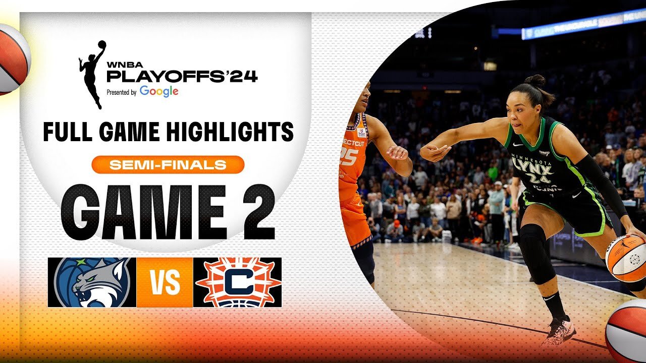 Connecticut Sun vs. Minnesota Lynx | FULL GAME HIGHLIGHTS