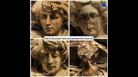 They gone & smashed their faces off!