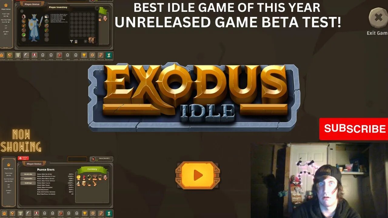 Beta Review/Reaction and Game Play Of Exodus Idle