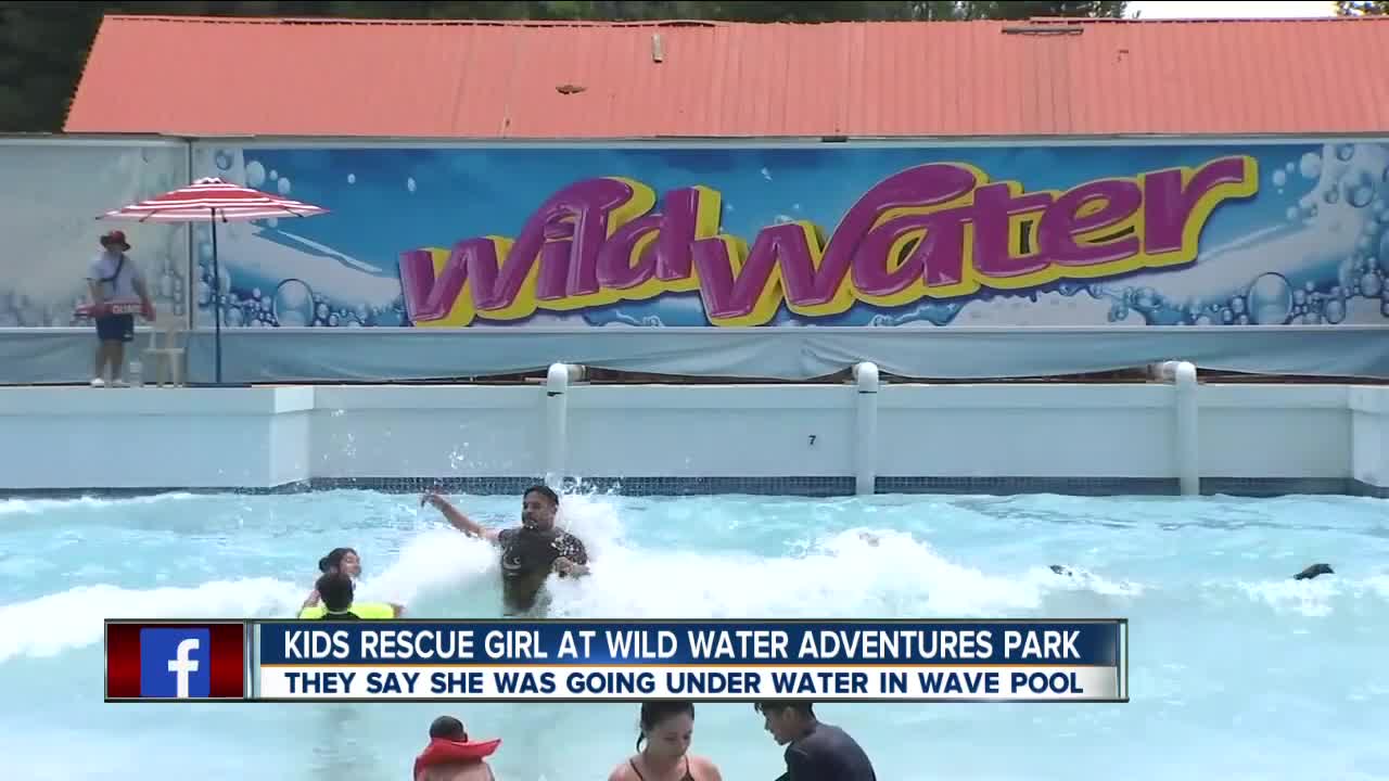 Wasco kids rescue girl from drowning at Wild Water Adventure Park