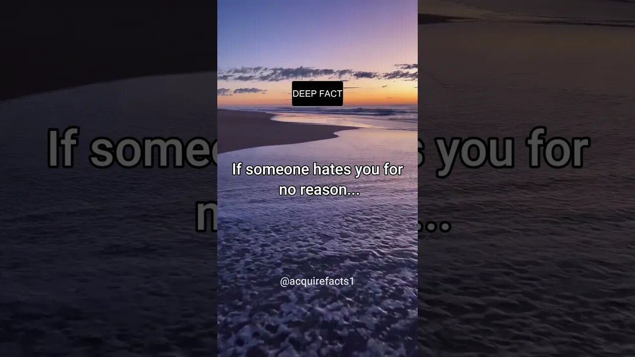 If someone hates you for no reason... #shorts