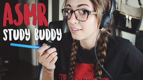 ASMR Roleplay - Study Buddy! (Soft-Spoken)