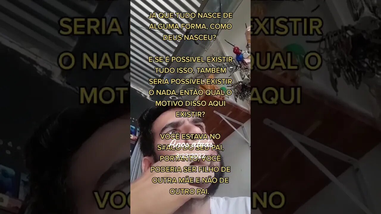 INDAGAÇÕES DA VIDA CONTEMPORANEA