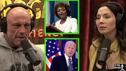 Joe Rogan & Whitney Cummings On The White House Press Secretary Tweeting As Biden And Getting Caught