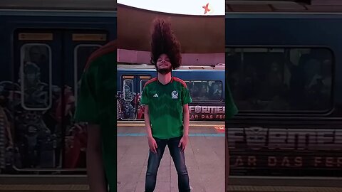 CABELO ONDULADO NO METRÔ DE SP🚄| São Paulo Aesthetic🌇