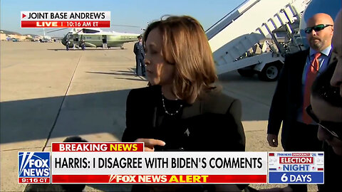 Kamala Harris Is Asked About Joe Biden Calling Trump Supporters 'Garbage,' And Hoo Boy