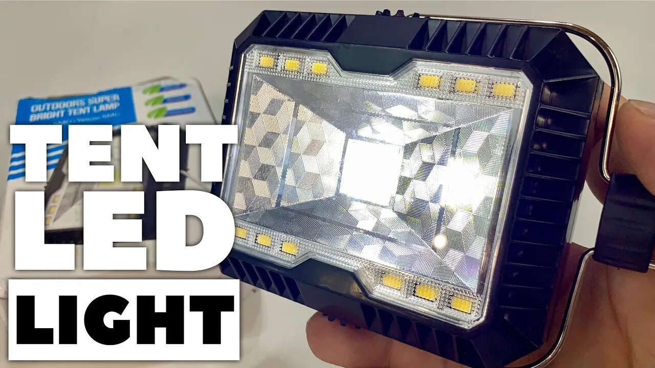 5W Solar LED Camping Lantern Tent Light by TOOGOO Review