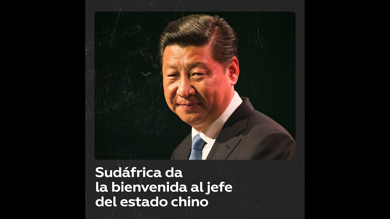 Xi Jinping llega a Sudáfrica para la cumbre de los BRICS