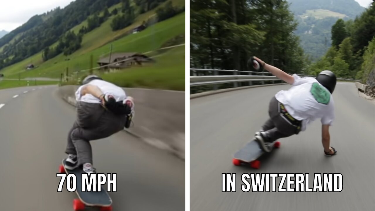 Raw Run || 70 mph in Switzerland