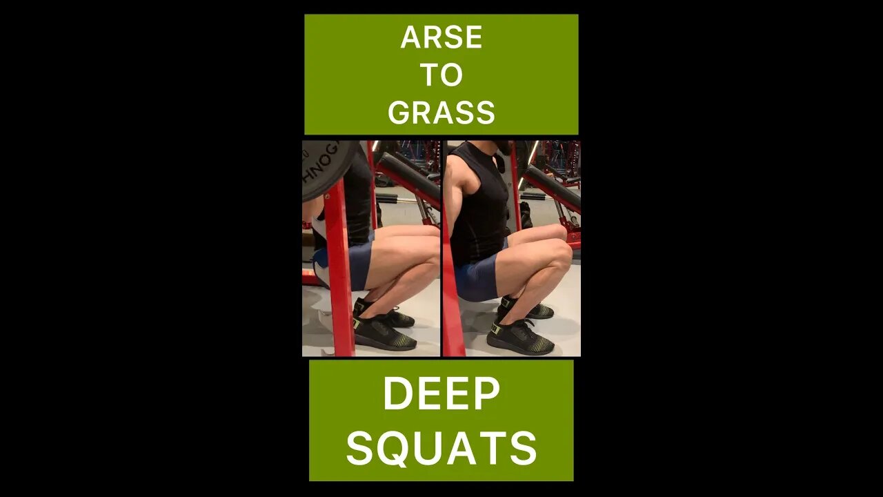NATTY QUADS | DEEP SQUATS | Arse2Grass #shorts