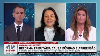 Sarina Marata fala sobre a reforma tributária