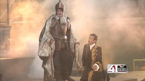 See “Hamlet” at the Heart of America Shakespeare Festival