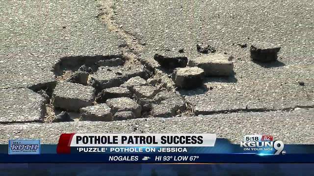 Pothole Patrol "puzzle" & "reverse" potholes