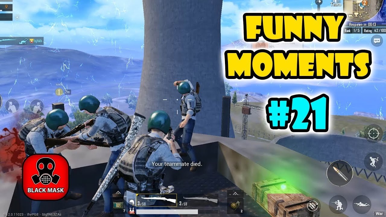 PUBG Mobile Funny Moments EP 21 - Black Mask