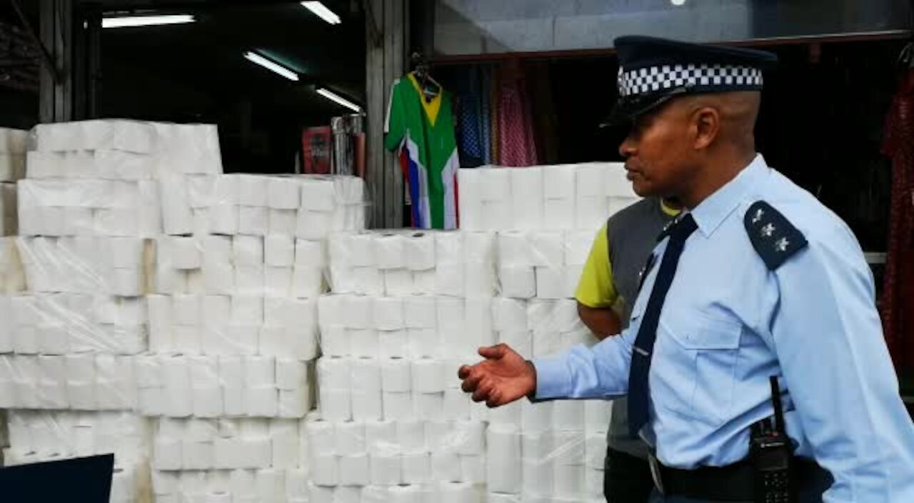 SOUTH AFRICA - Durban - Municipality's toilet rolls confiscated (Videos) (yUX)