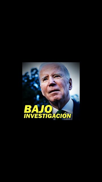 https://youtu.be/zxNMJ0aLUUU Biden investigado por el publicitado arresto de Trump:¿Cortina de humo?