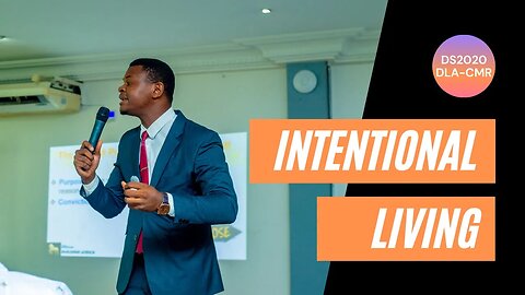 INTENTIONAL LIVING || DOMINION SUMMIT 2020 || DOUALA - CAMEROON
