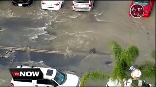 Several North Park blocks remain closed after water main break