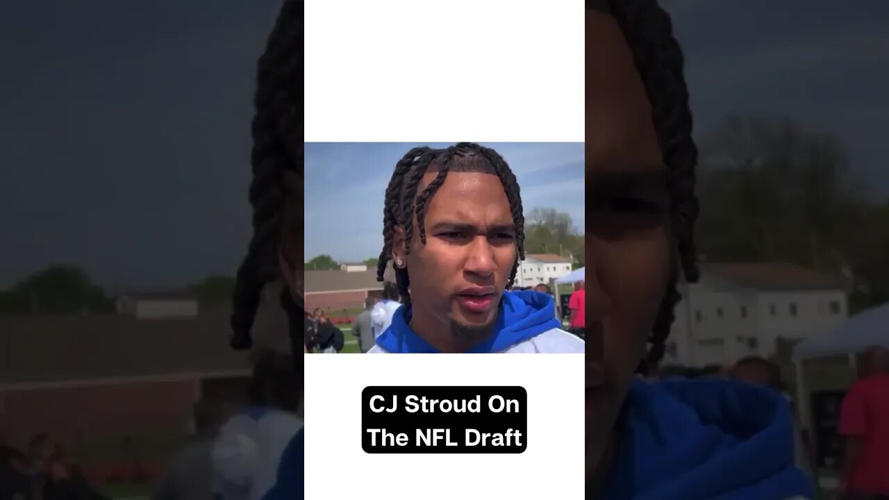 “If You Don’t Trust & Believe In Me, Continue To Watch This.” - CJ Stroud #shorts
