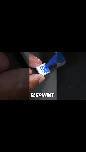 Customizing My Keyboard With Posca Markers!