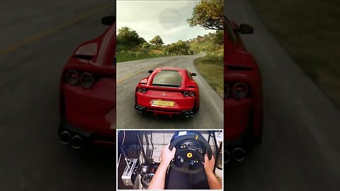 Driving By The Farm in My Ferrari 812 Superfast
