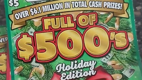 Christmas Lottery Ticket Scratch Offs from Kentucky!