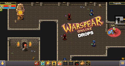 Warspear - Troglodyte drops