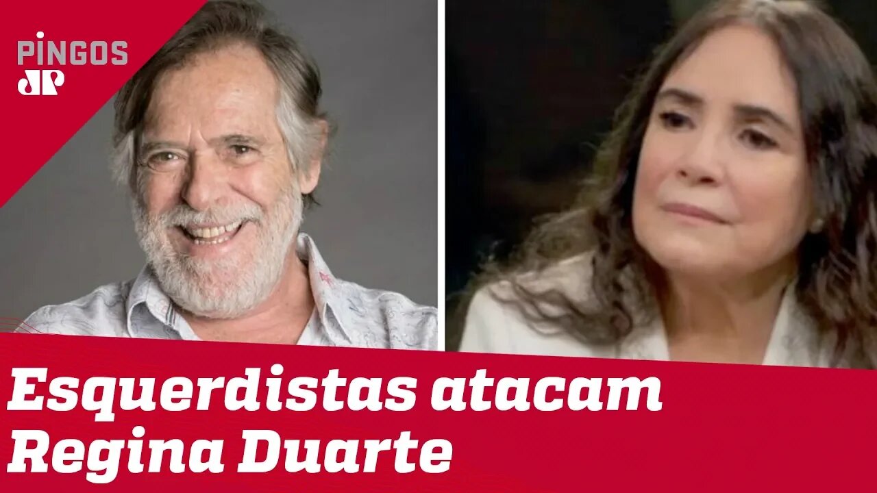 A baixaria de José de Abreu contra Regina Duarte