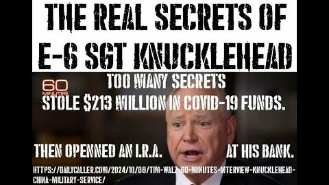 Reporter Went To liberal democrat cult klan Tim Walz Hometown & people knew kamala walz is a fraud