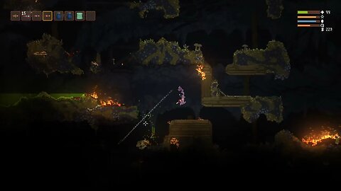Noita [baq] daily run for 2023.APRIL.15 "I🔥 flame orbit"
