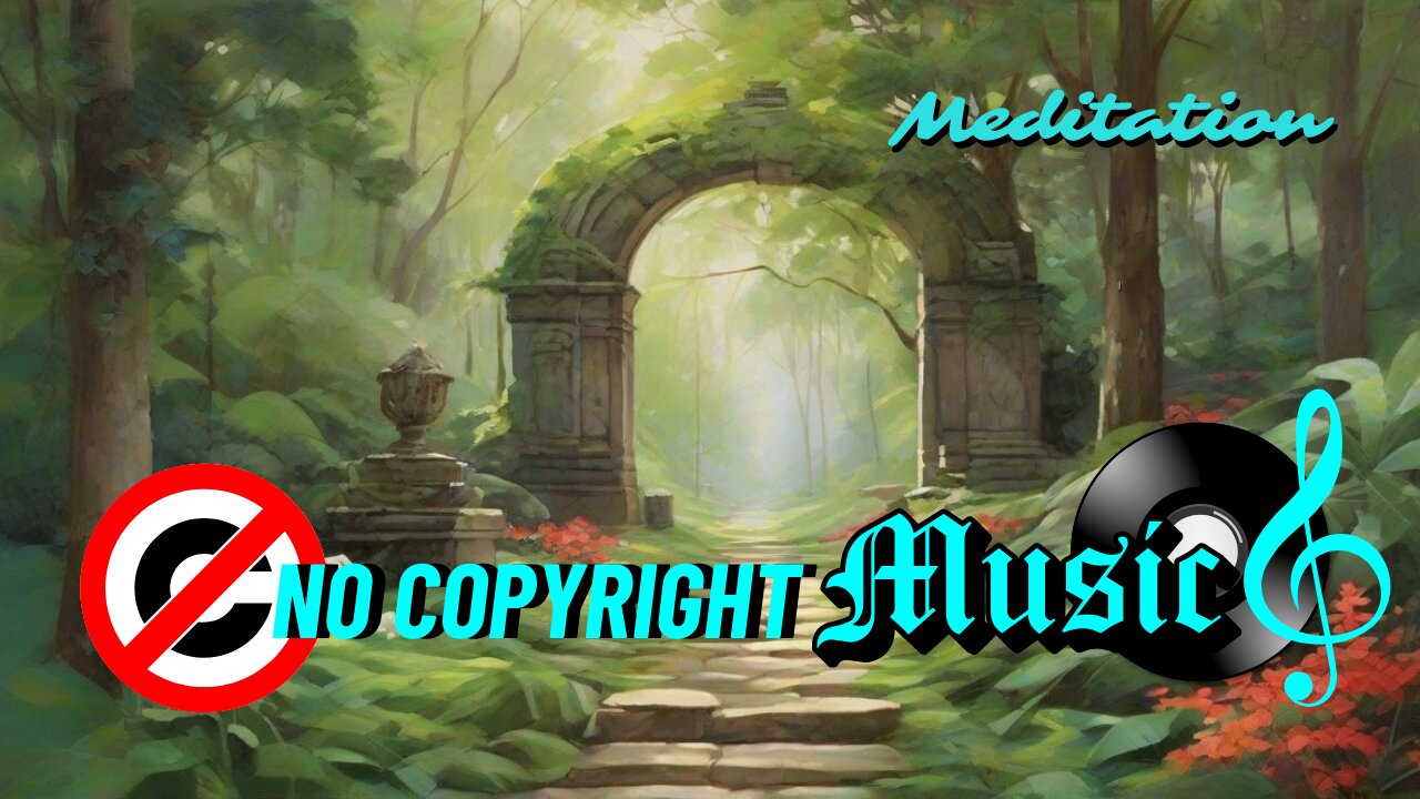"Meditation Space by Monk's Walk | Soothing Ambient Background [No Copyright Music]"