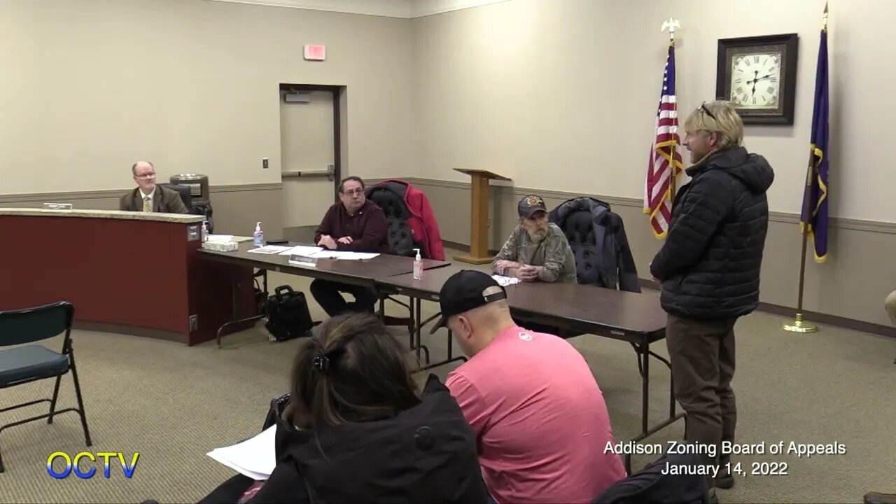 Addison Township ZBA: January 14, 2022