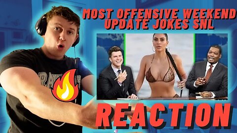 Most Offensive Weekend Update Jokes SNL ((IRISH GUY REACTS!!))