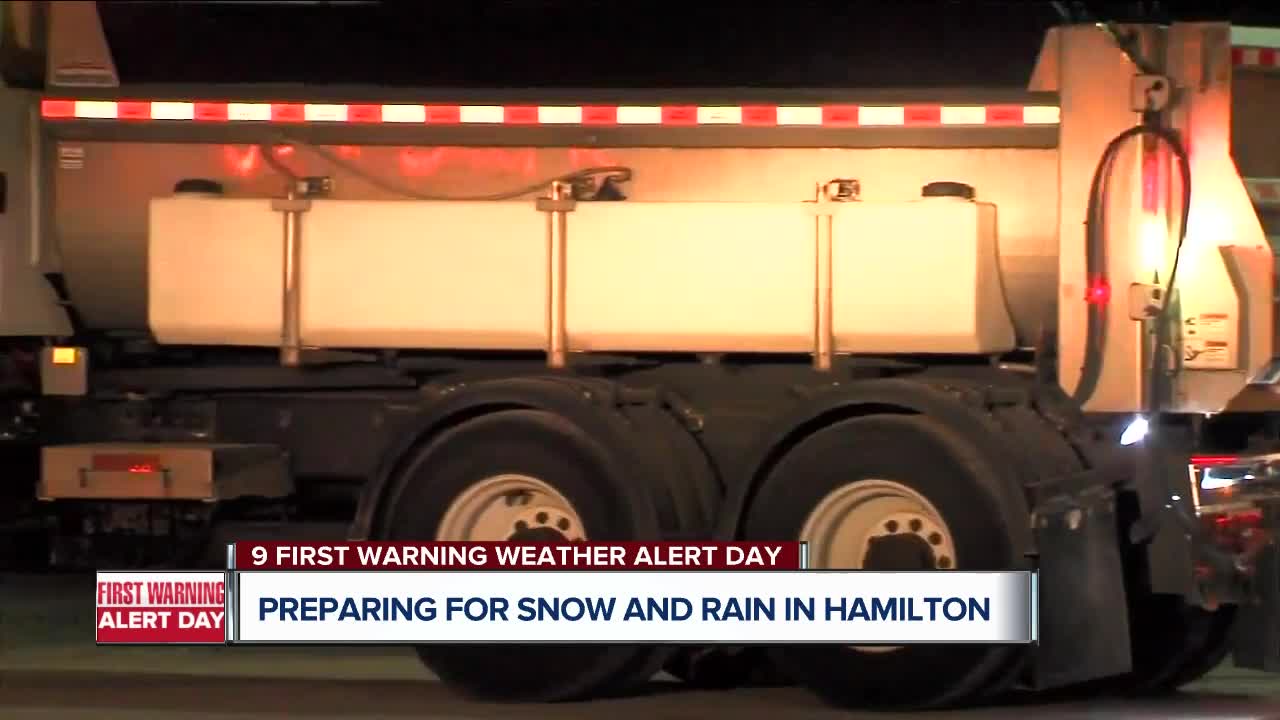 Preparing for snow and rain
