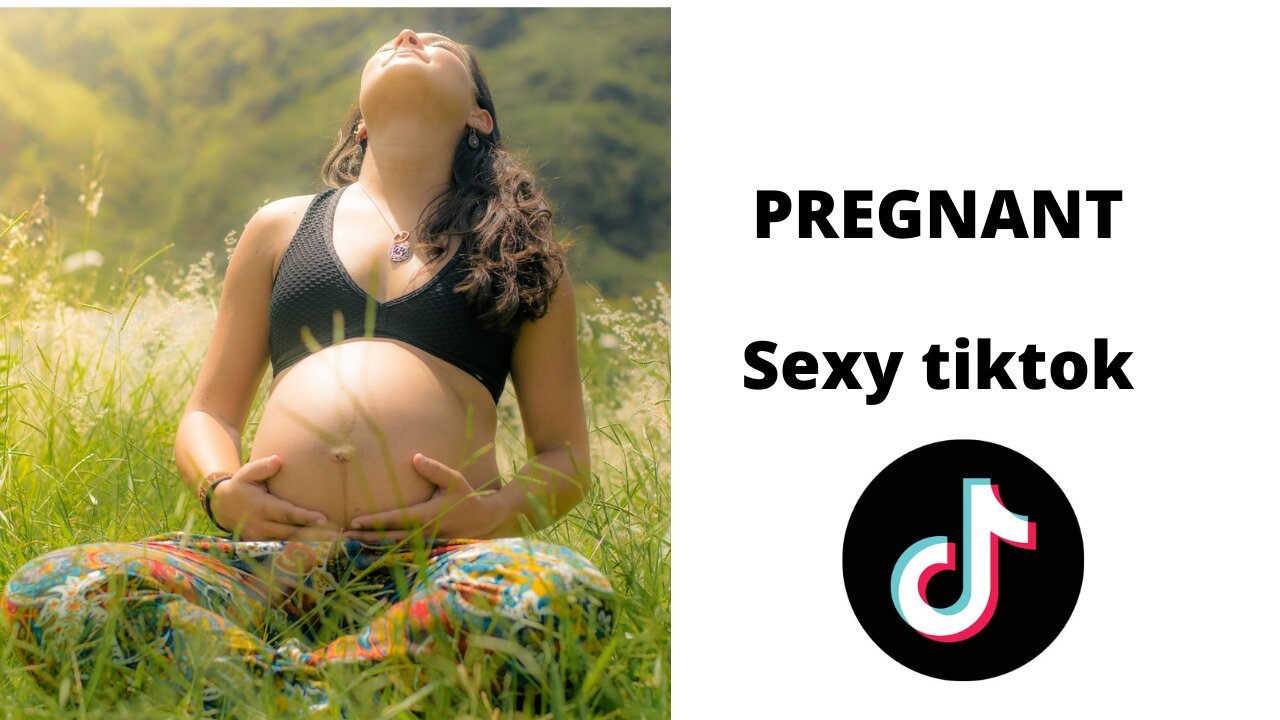 Pregnant but doing tiktok