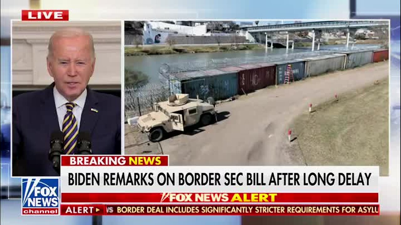 Biden: The Foreign Aid Bill Will Help Migrants Enter the U.S. Legally 90 Percent Faster