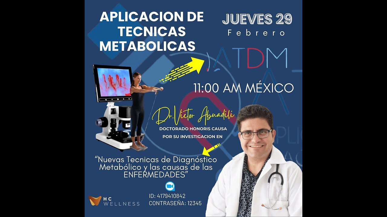 APLICACION DE TENICAS METABOLICAS DR. VICTOR ABUADILI GARZA