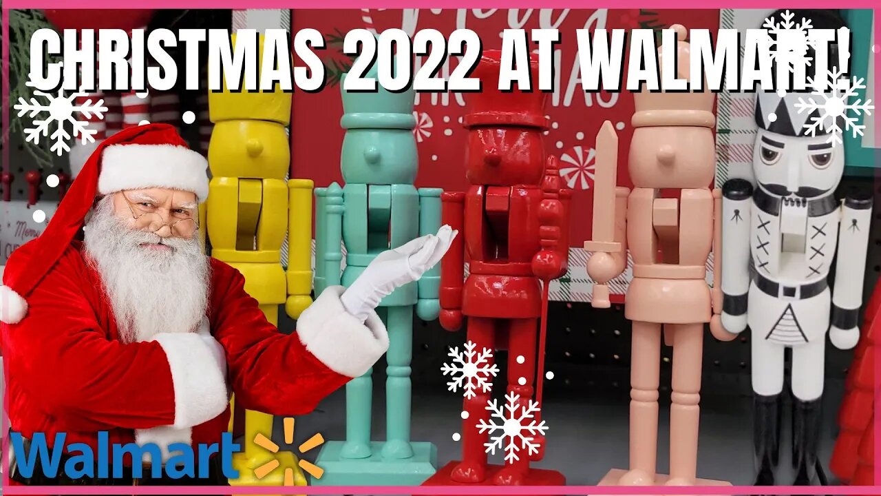 Christmas at Walmart 2022 is HERE! | Jingle those Bells | SO Much to SEE! | #walmart