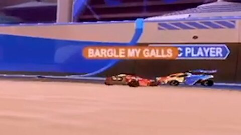 When your teammate in Rocket League 2's gets in a rule 1