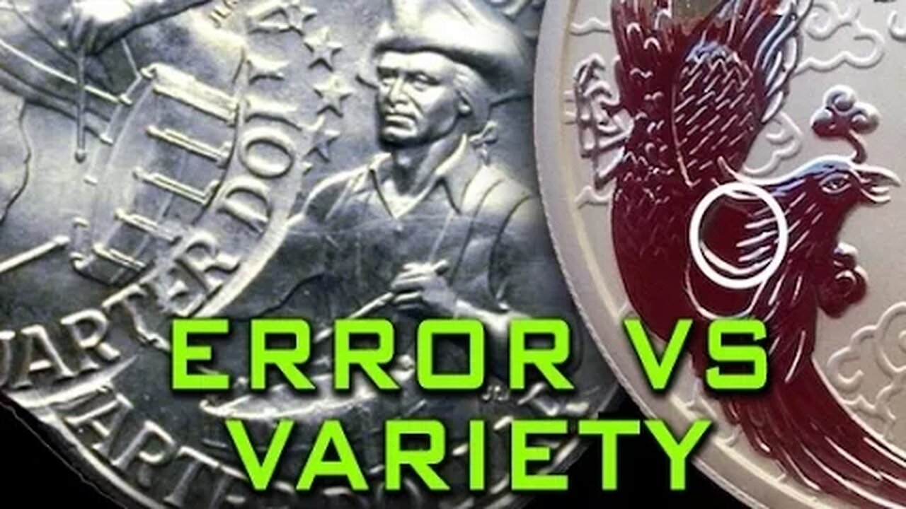 Mint Error Vs Die Variety