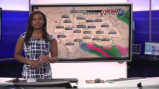 Your early Monday forecast