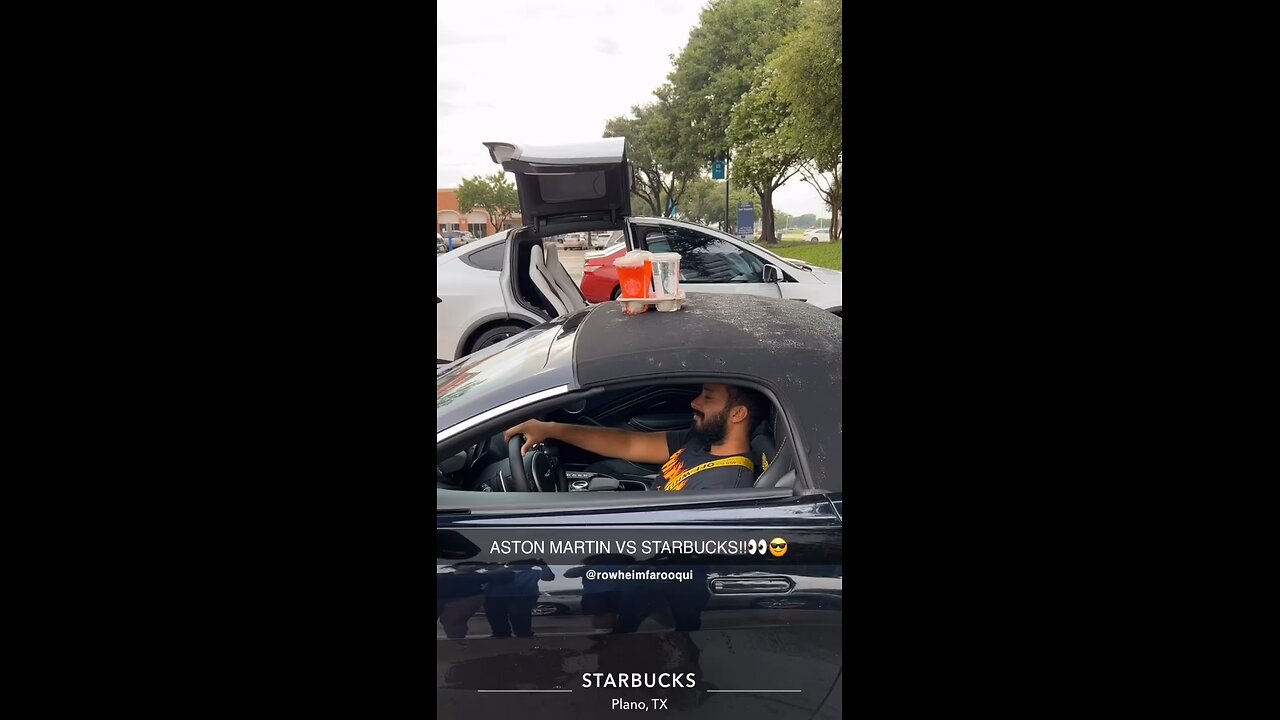 Starbucks vs Aston Martin
