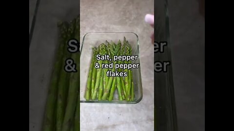 FREE Keto Recipe (Link In Description) Easy cheesy asparagus #ketoveggies #ketosidedishes #Shorts