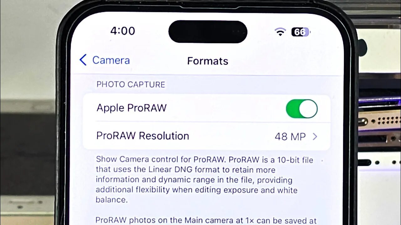 How to Enable ProRAW on iPhone