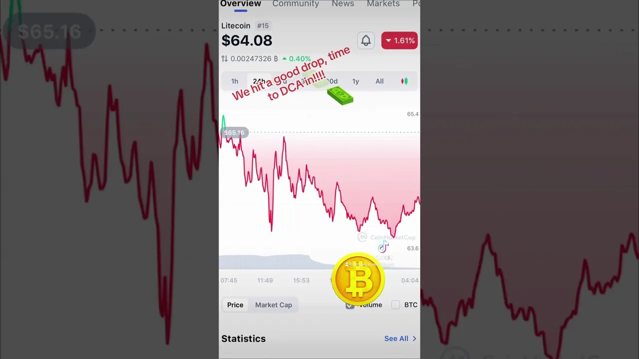 Now is the time to #Dca in #cryptochat #bitcoin #cryptocurrency #investing #cryptowatch #eth