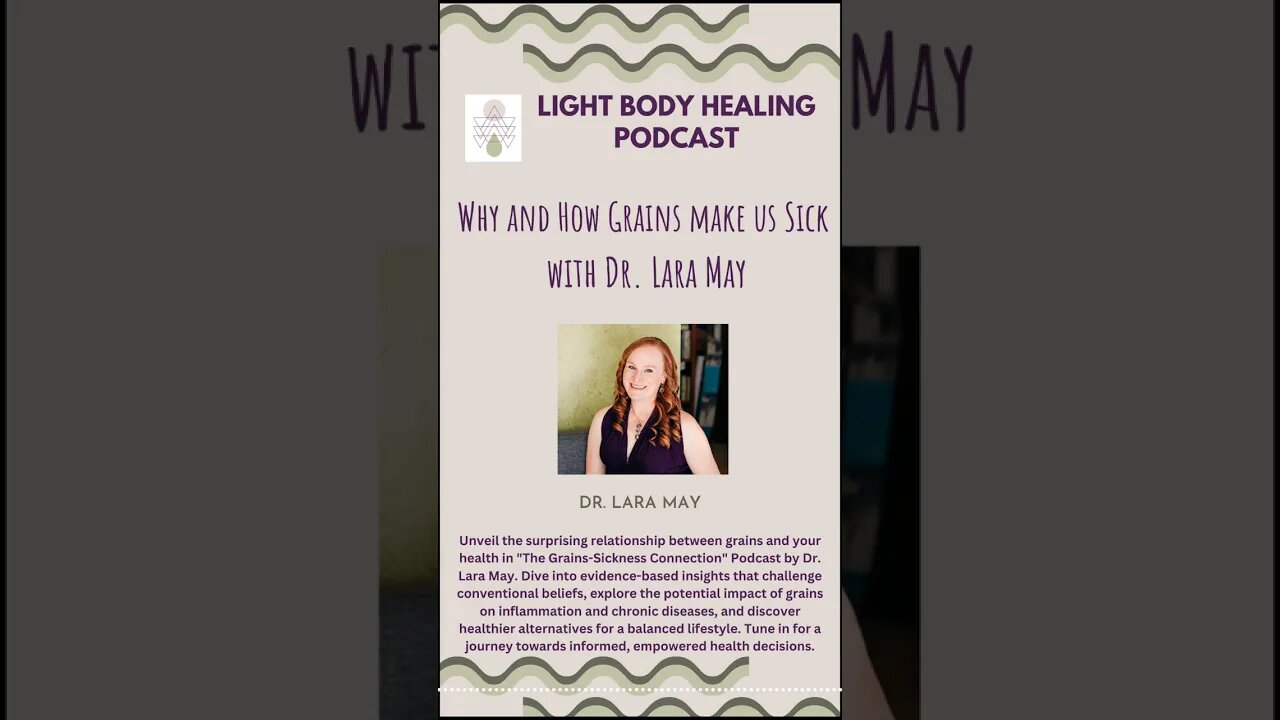 Why and How Grains can make us Sick with Dr. Lara May
