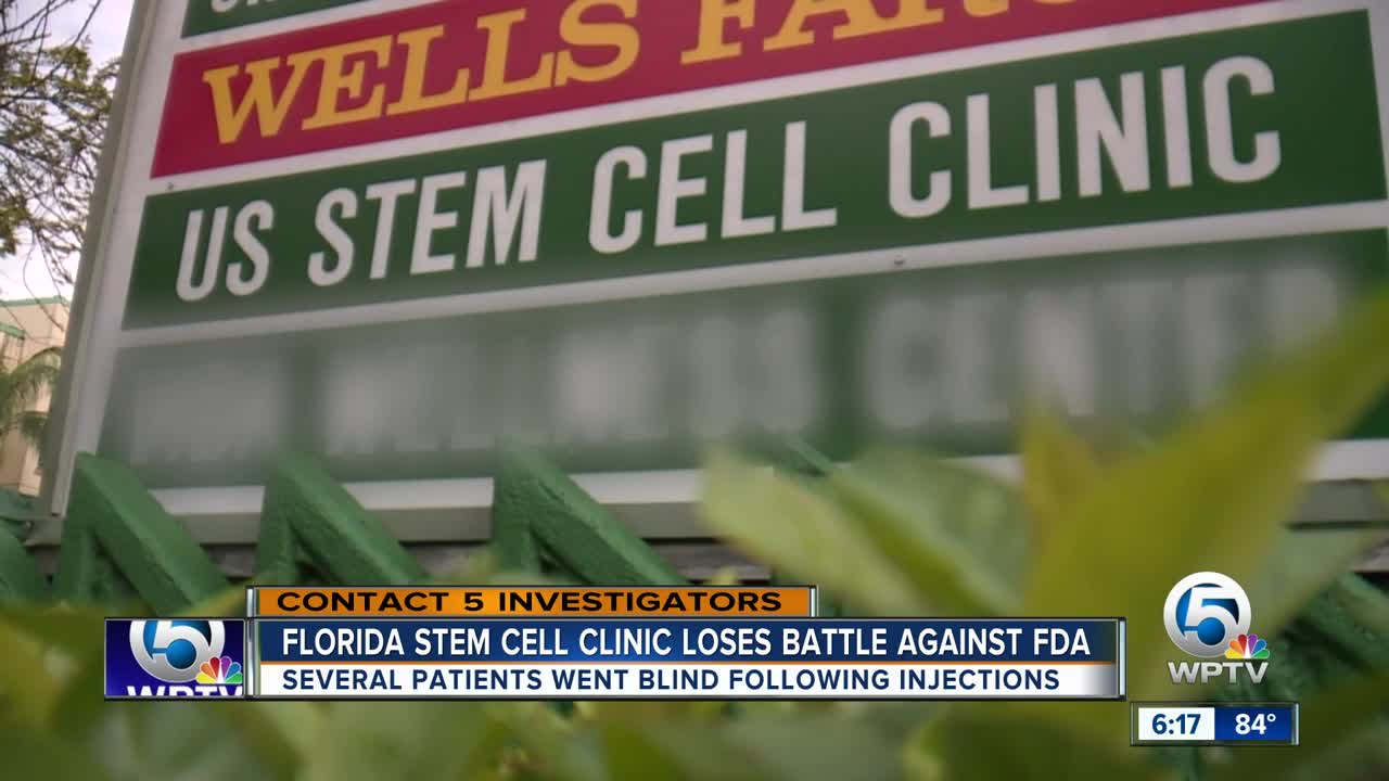 Florida stem cell clinic loses battle against FDA