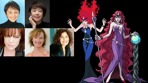 Anime Voice Comparison- Queen Beryl (Sailor Moon)
